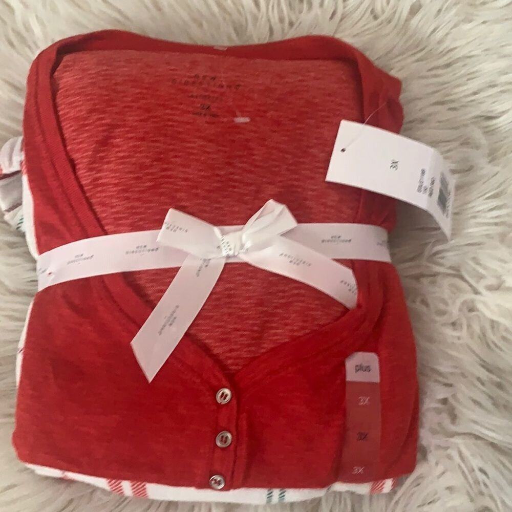 NWT NEW DIRECTION INTIMATES 3 PIECE PAJAMAS GIFT SET SIZE 3X